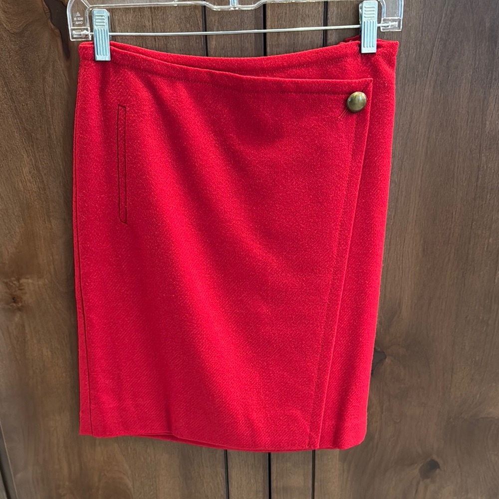 Elegant Red Skirt